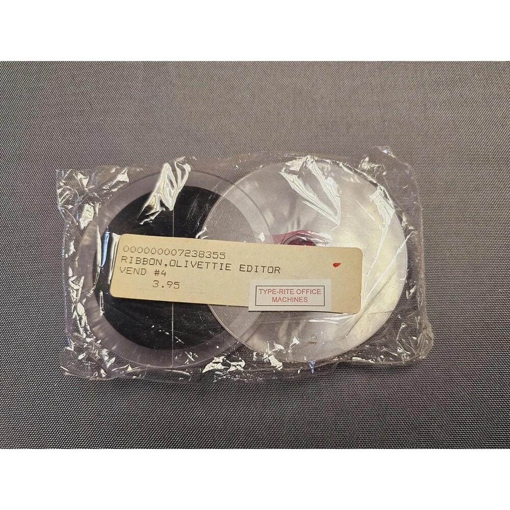Typewriter Ribbon for Olivetti Editor Model 2 New Old Stock Sealed